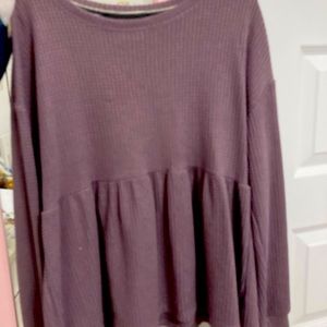Gorgeous Purple Knox Rose Sweater